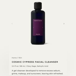 Twentynine Palms Facial Cleanser - Deep Purple